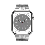 Perfii Stainless Steel Caterpillar Link Replacement Band for Apple Watch 41, 40, 38 mm Series 8/7/6/SE/5/4/3 - 1 miniature