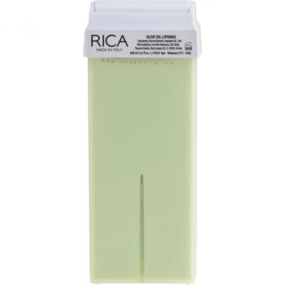 Rica Cosmetics, Liposoluble wax, Refill, Olive oil, 3.4 fl. oz (100 ml)