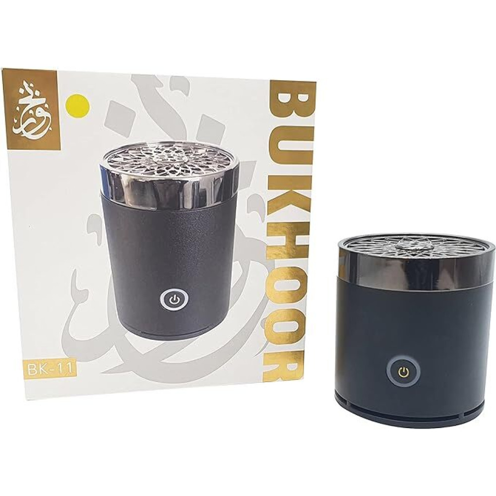 Electric mini Bakhoor burner, Black - 3