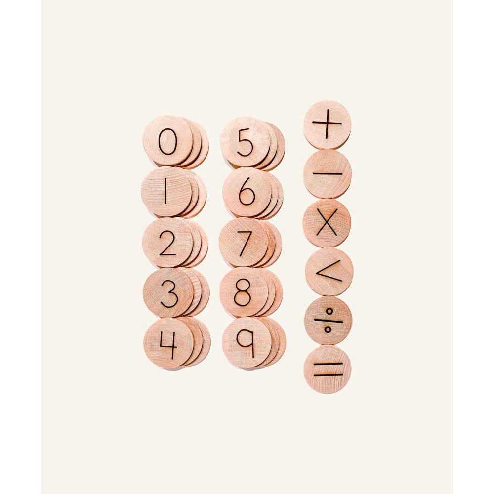 Math Manipulatives (Number discs) - 1
