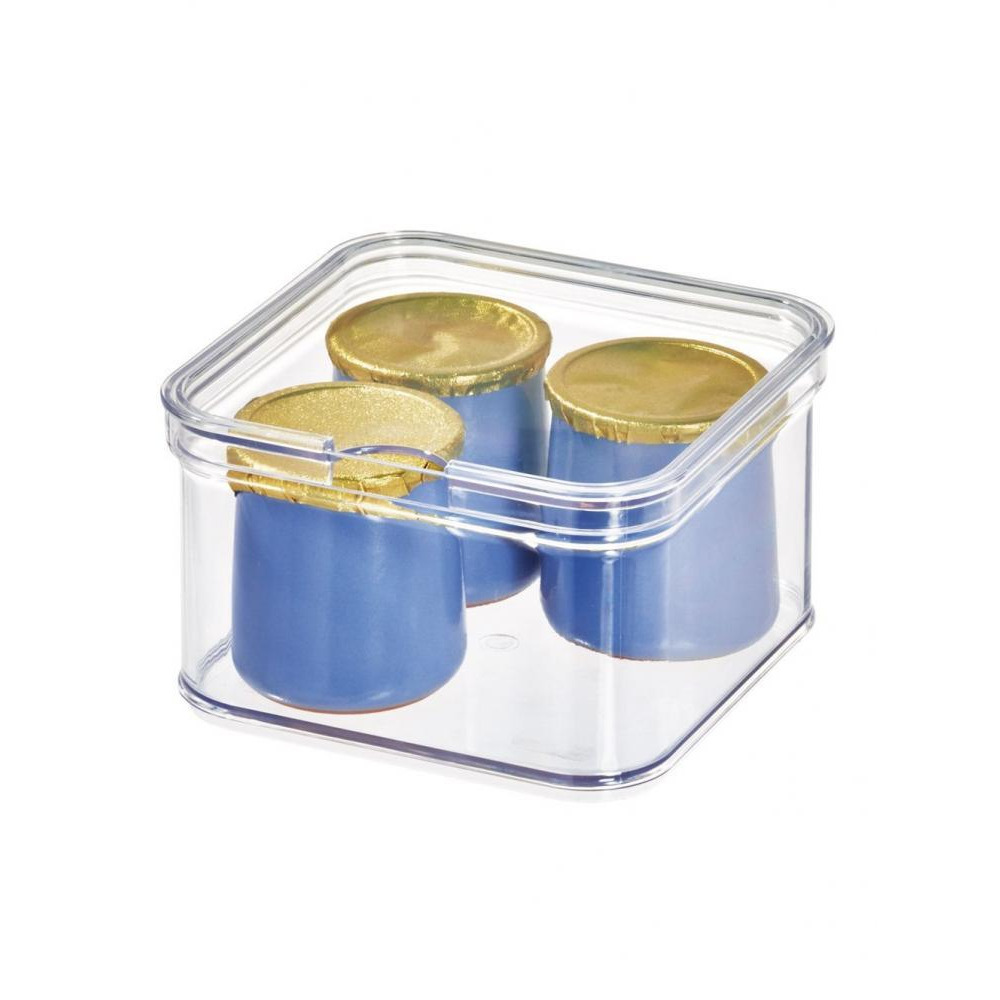 Корзина Для Хрустящей КОРЗИНЫ interdesign 6 x 6 дюймов, прозрачная - 3