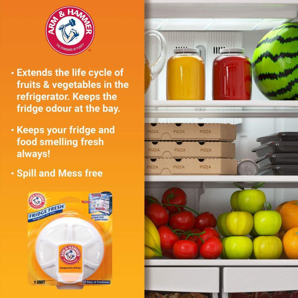 Arm & Hammer / Refrigerator air filter, Fresh, 4.3 oz (122 g), with baking soda - 4