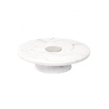 Inter design Dakota Vanity Tray White Marble Satin - 1 miniature