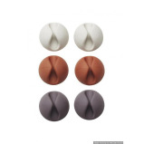 Bluelounge Cable Drop Muted Colors Pack of 6 - 1 miniature