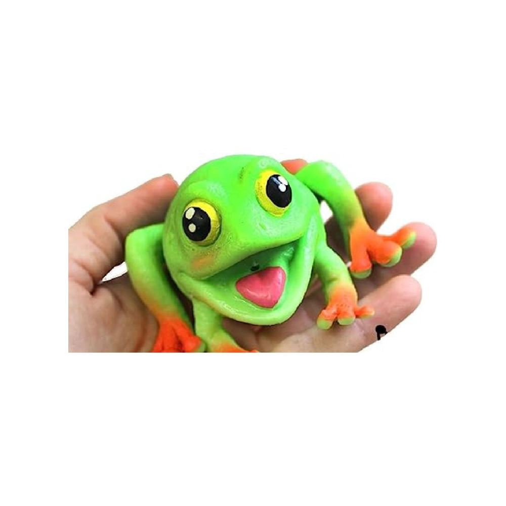 Toy Keycraft Squeezy Frogs with Spawn Assorted 1 Piece - 1