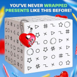 ESC WELT Mystery Birthday Gift Box for Present - Holiday Diwali Ramadan Decorative Small Paper Favor Box - Surprise Party Box for Sweets, Treats, Cand - 2 miniature