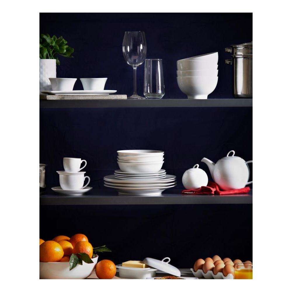 Price  Kensington Simplicity Sugar Bowl with Lid White - 3