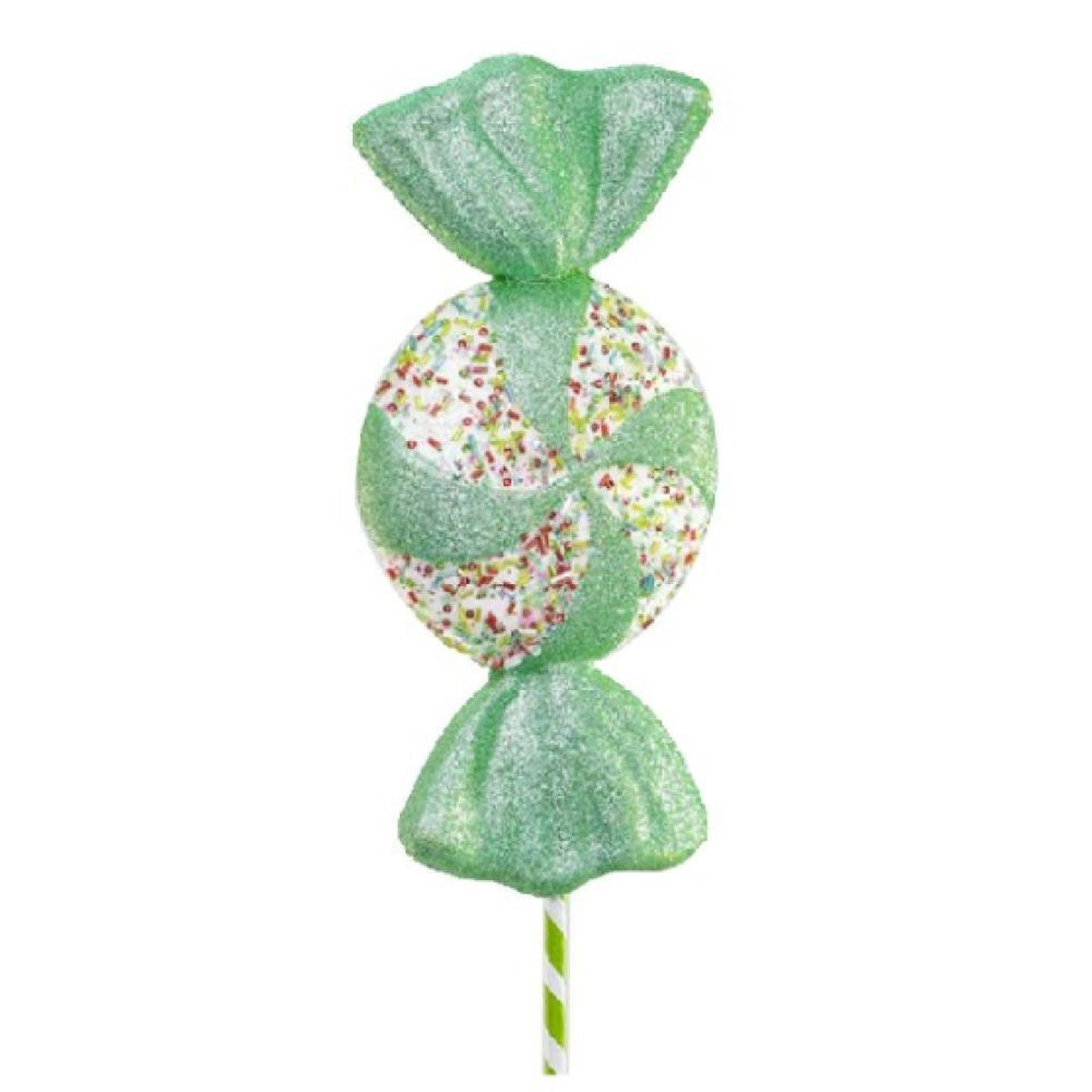 Swift 72cm Candy Stem with Sequin Light Green - 1