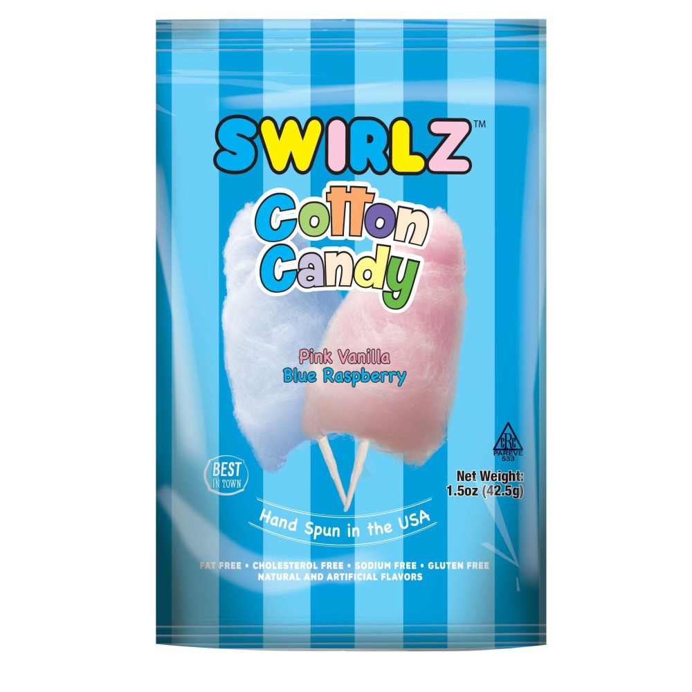 Swirlz Cotton Candy, 42.50g - 1