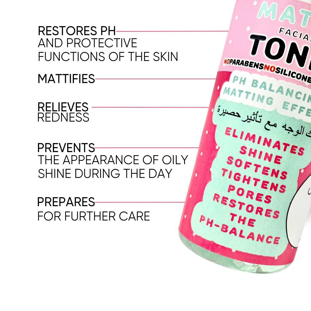 Toner PH Balancing & Mattifying Effect 250ml - 5