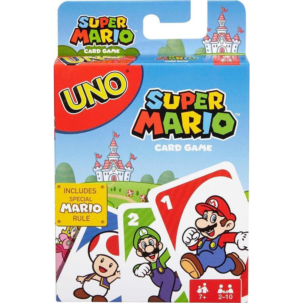 Mattel / Cards, DRD00, Uno, Super Mario, 112 cards - 1