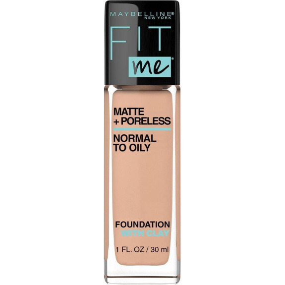 Maybelline New York / FOUNDATION ، fit ME ، ماتي ، 222 - بيج حقيقي ، 1 أونصة سائلة (30 مل)