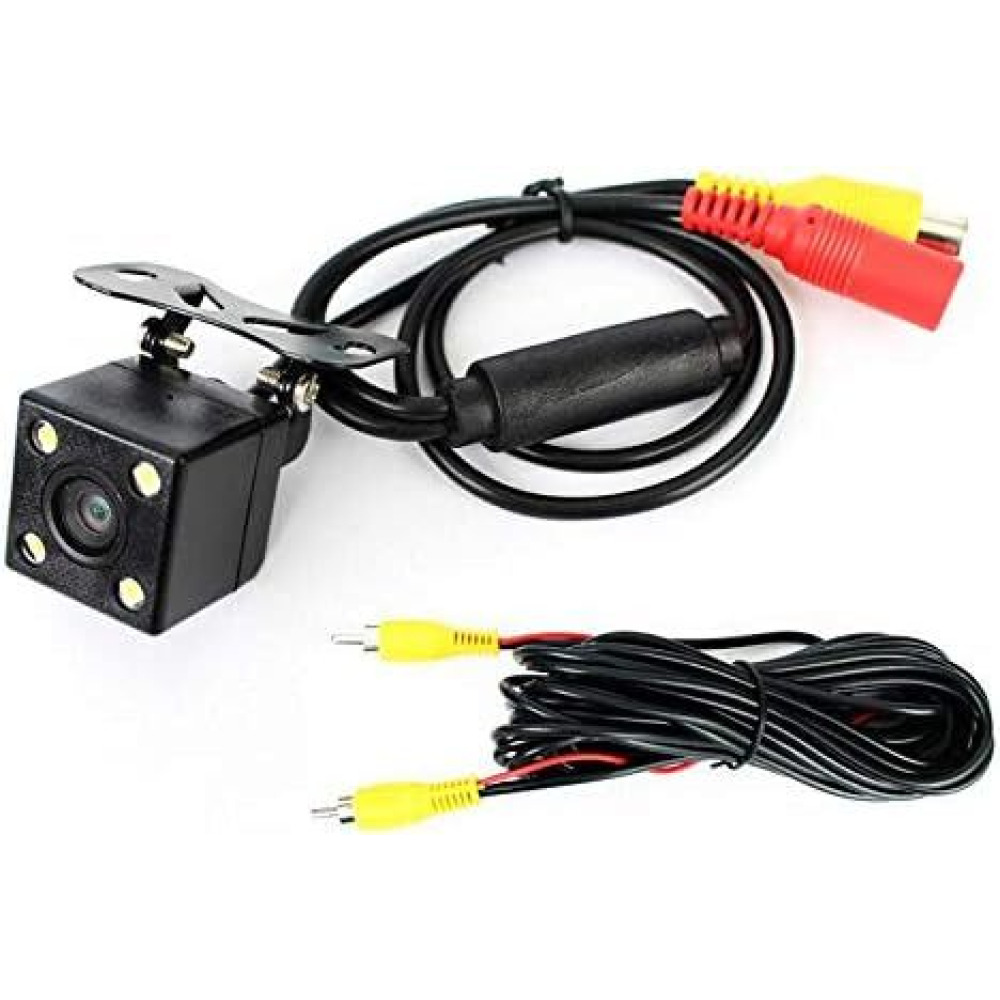 Universal Waterproof Rear View Camera with 4 Led, Night Vision - 4