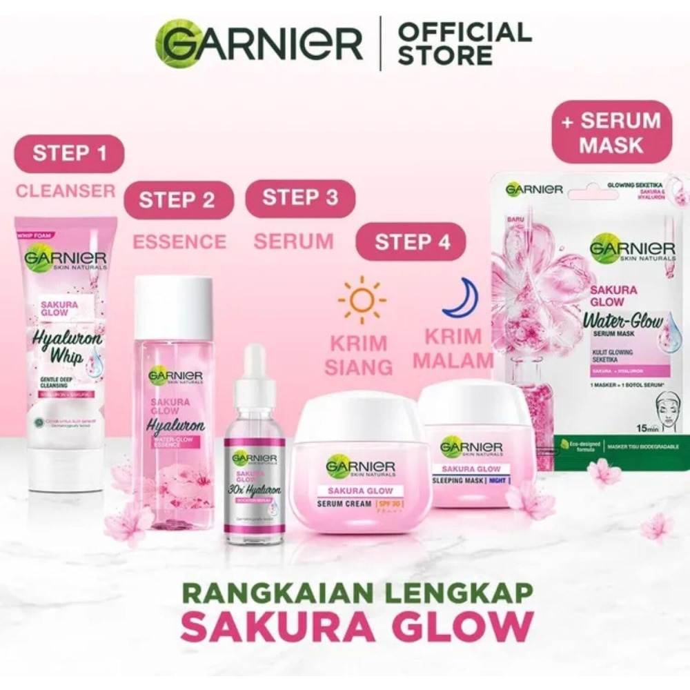 Garnier, Sakura White Day Serum Cream, SPF 30, 20 mL - 2