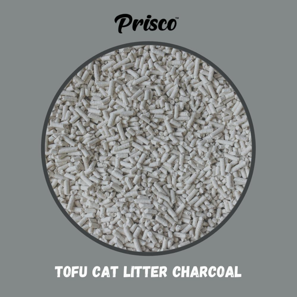 Prisco \/ Tofu Cat Litter, Charcoal, 7L - 2