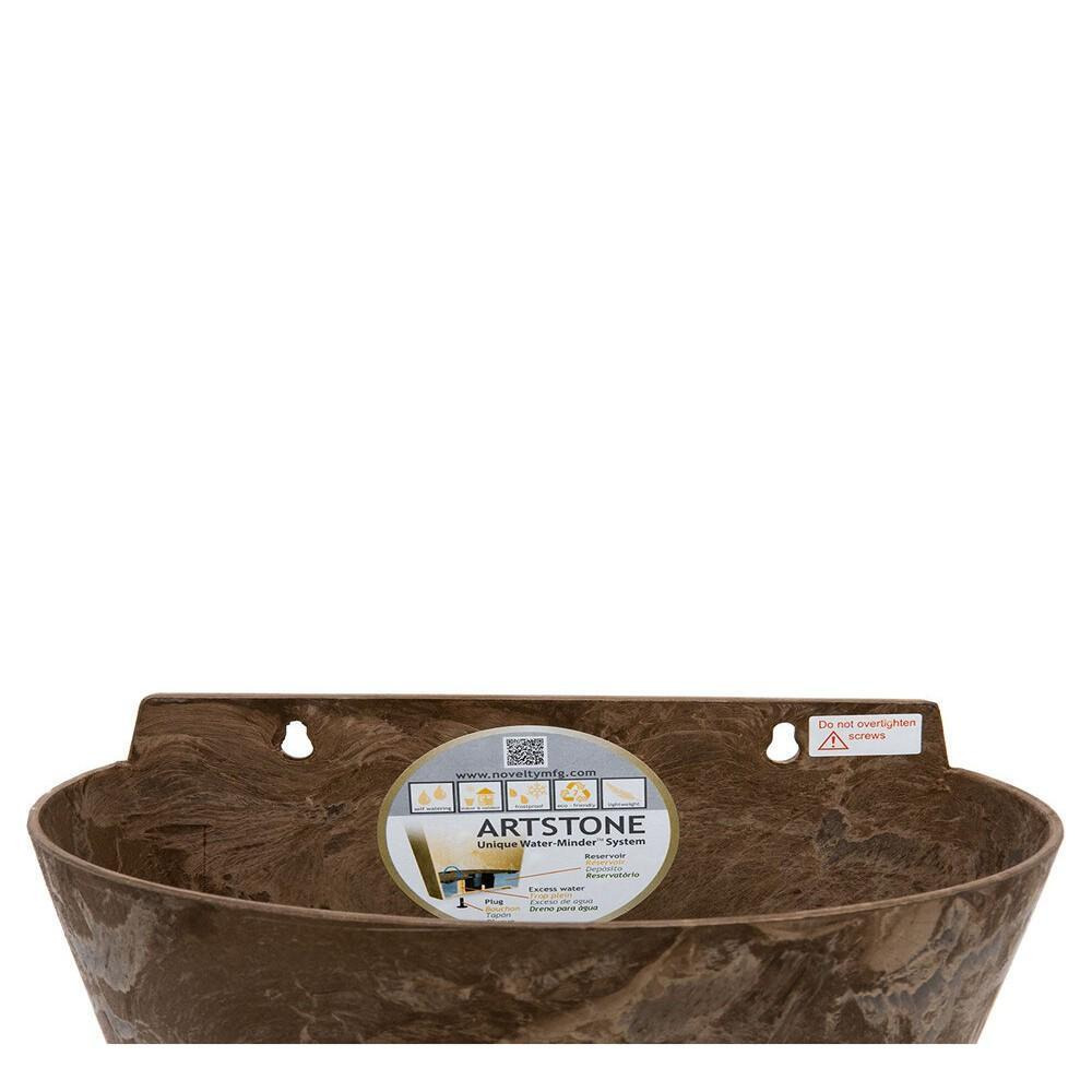 Novelty Napa 9.5" Wall Pot Planter - 2