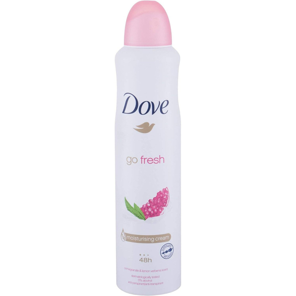 Dove Go Fresh Aerosol Anti Perspirant Deodorant, Pomegranate, 250ml - 1
