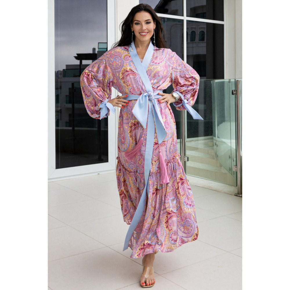 Asian SPIRIT, Pink Paisley QUEEN, Свободный размер (XS-XL) - 1