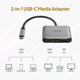 Promate MediaHub-C2 High Definition USB-C Display Adapter - 6 miniature