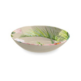 وعاء تقديم من الخيزران الاستوائي من تارهونج باليرمو، مزيج من المواد المدمجة الخاصة - 1 miniature