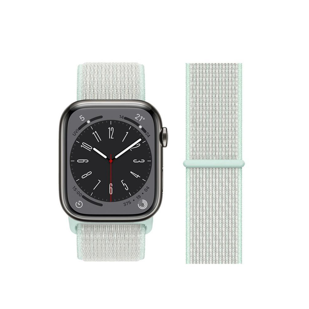 Perfii Nylon Loop Replacement Band for Apple Watch 49, 45, 44, 42 mm Series Ultra 8/7/6/SE/5/4/3 - 2