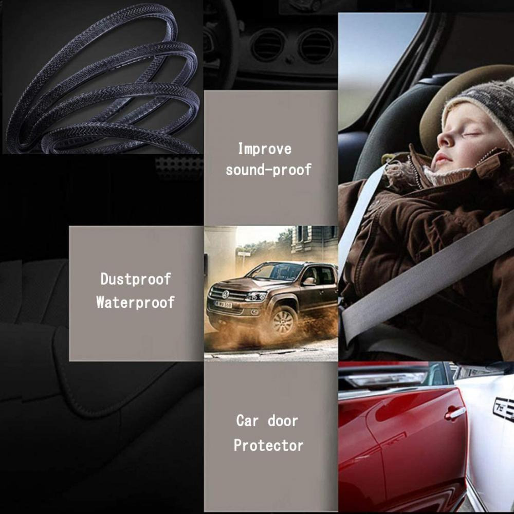 UTSAUTO / Car door edge guards, 10 m, Black - 7