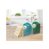 InterDesign Clarity Vanity Organizer 9 x 3 x 4 inch Clear - 3 miniature