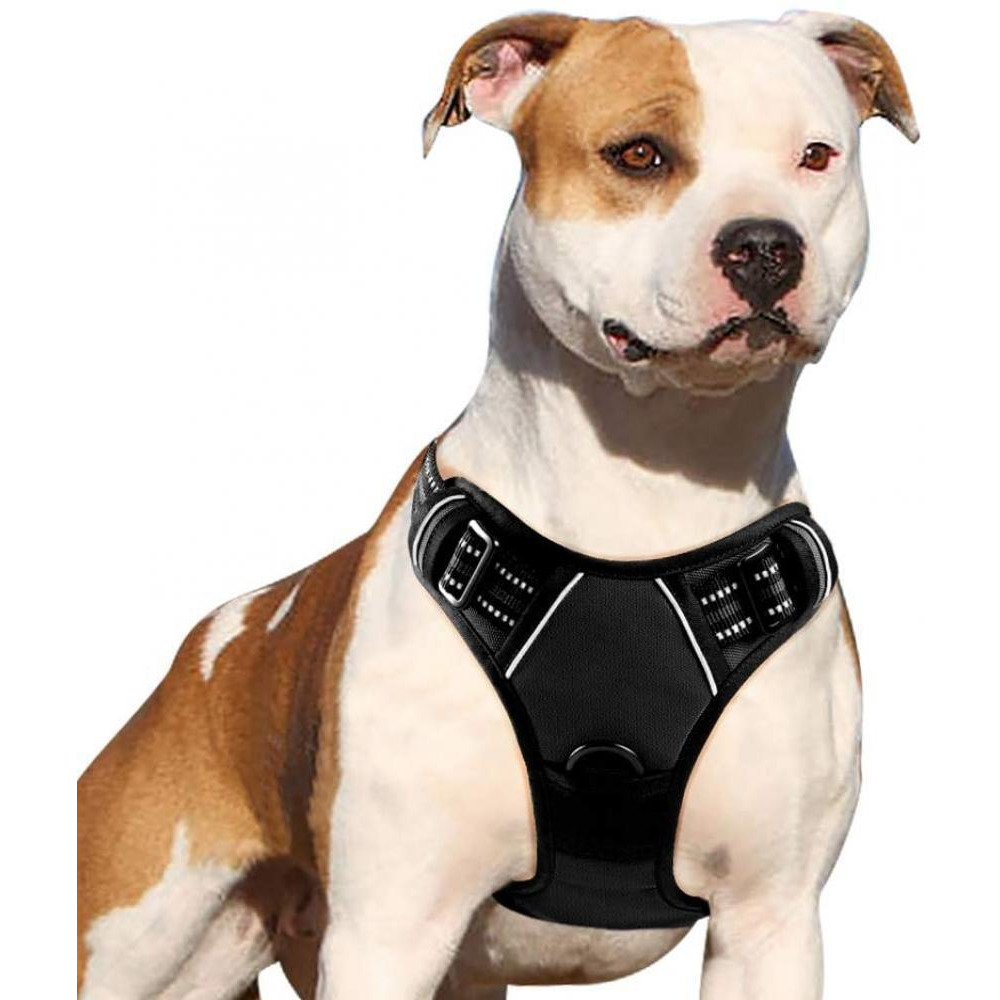 Eagloo / Dog harness, No pull, With 2 metal rings, Adjustable - 1