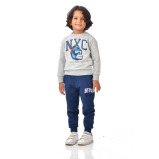 КОМПЛЕКТ Из 2 предметов: Толстовка И ДЖОГГЕРЫ ДЛЯ Мальчиков (2-3 года), серый, цвет милитари-си - 2 miniature