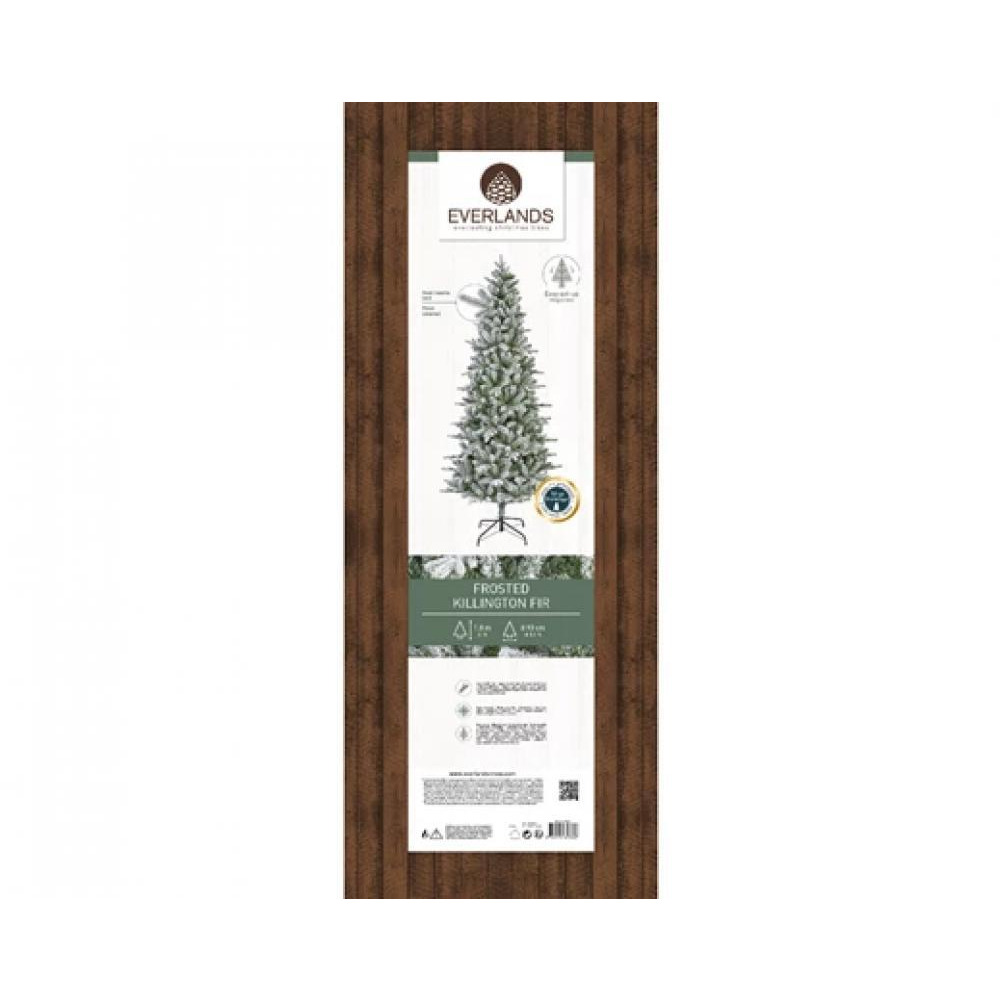 Kaemingk Decoris 210cm Killington Fir Frosted Tree - 5