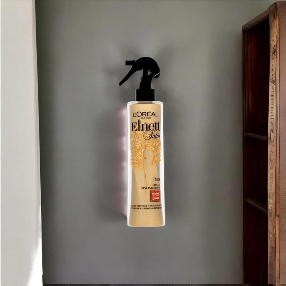 L'Oreal Elnett Heat Protect Volume Hairspray, 170 ml - 5