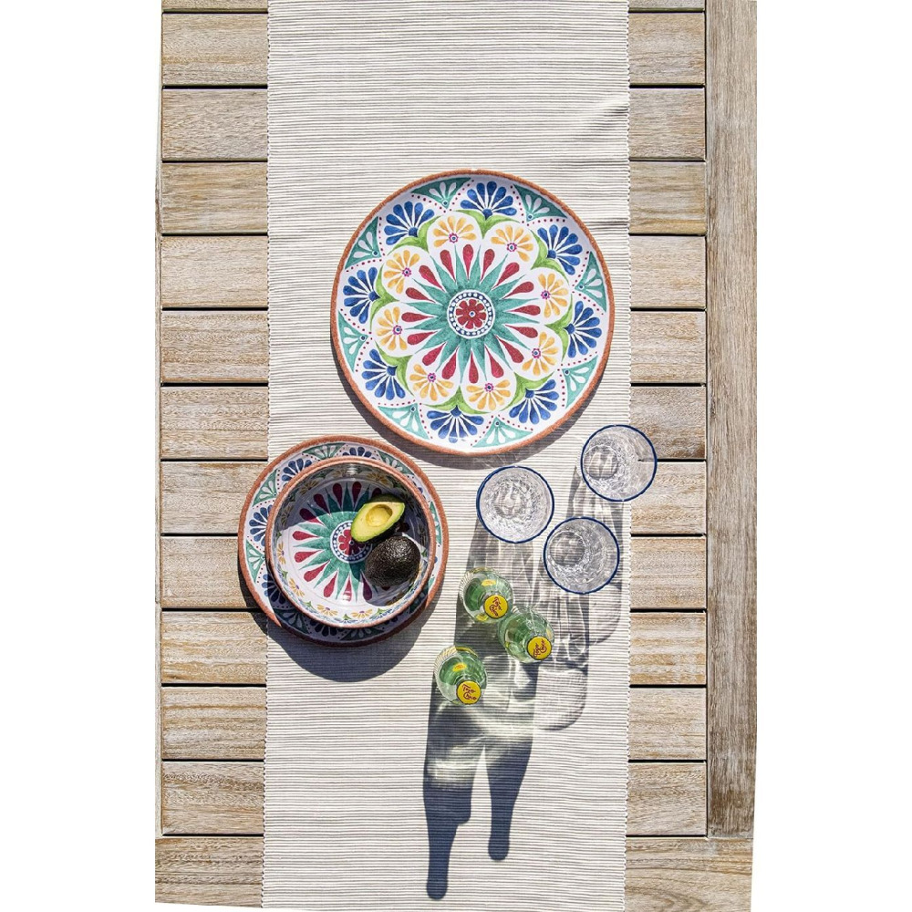 TarHong Rio Medallion Round Platter 14 inch - 2