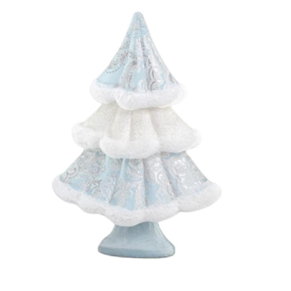 حلية شجرة طبقة سويفت 59 سم باللون الأزرق الفاتح - 1