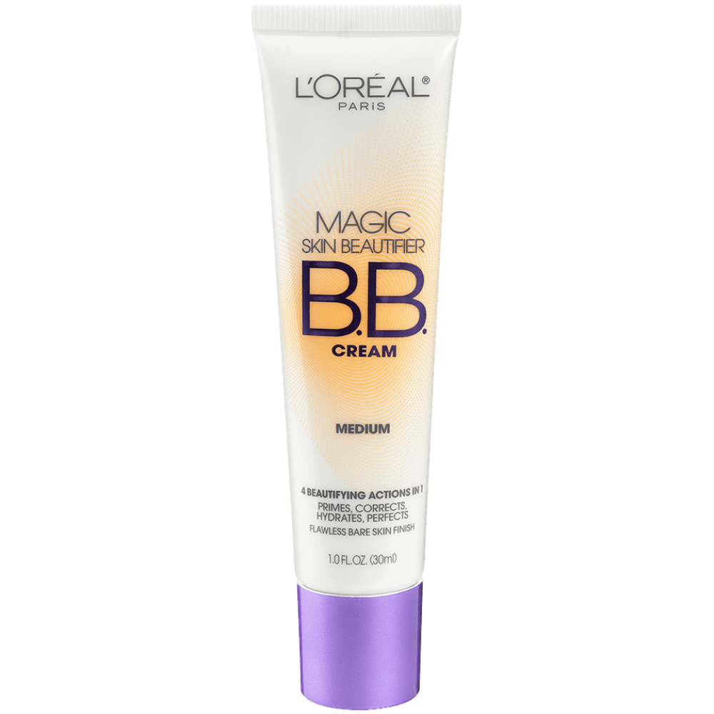 L'Oréal Paris Makeup Magic Skin Beautifier BB Cream Tinted Moisturizer Face Makeup, Medium, 30 ml - 1