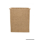 Homesmiths Small Laundry Hamper with Handle 40 x 30 x 52 cm “ Brown - 5 miniature