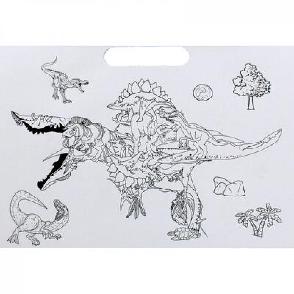 Dinosaurs Doodle Colouring Book - 2