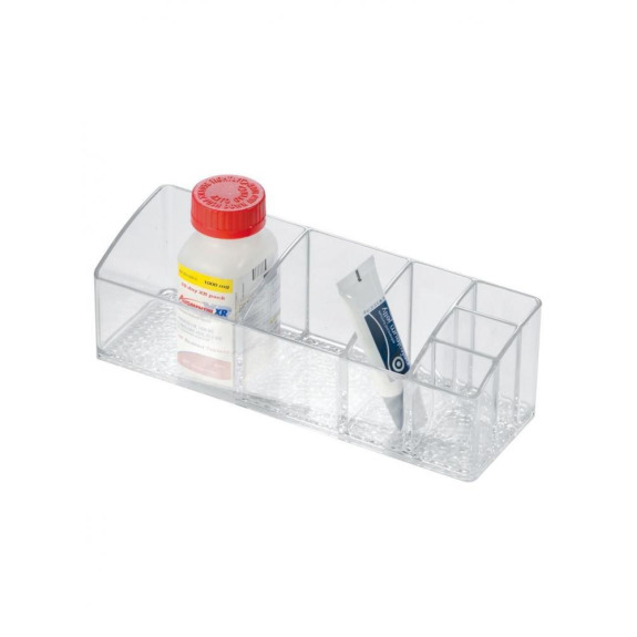 InterDesign Med+Bathroom Organizer 9 inch Clear