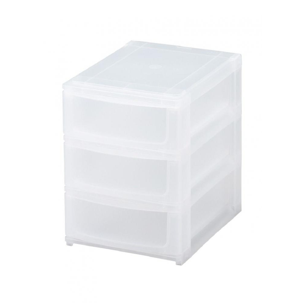 Маленький Органайзер-Штабелер Pearl Life С 3 Ящиками, полупрозрачный - 5