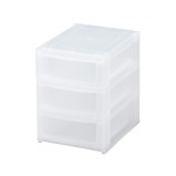 Маленький Органайзер-Штабелер Pearl Life С 3 Ящиками, полупрозрачный - 5 miniature