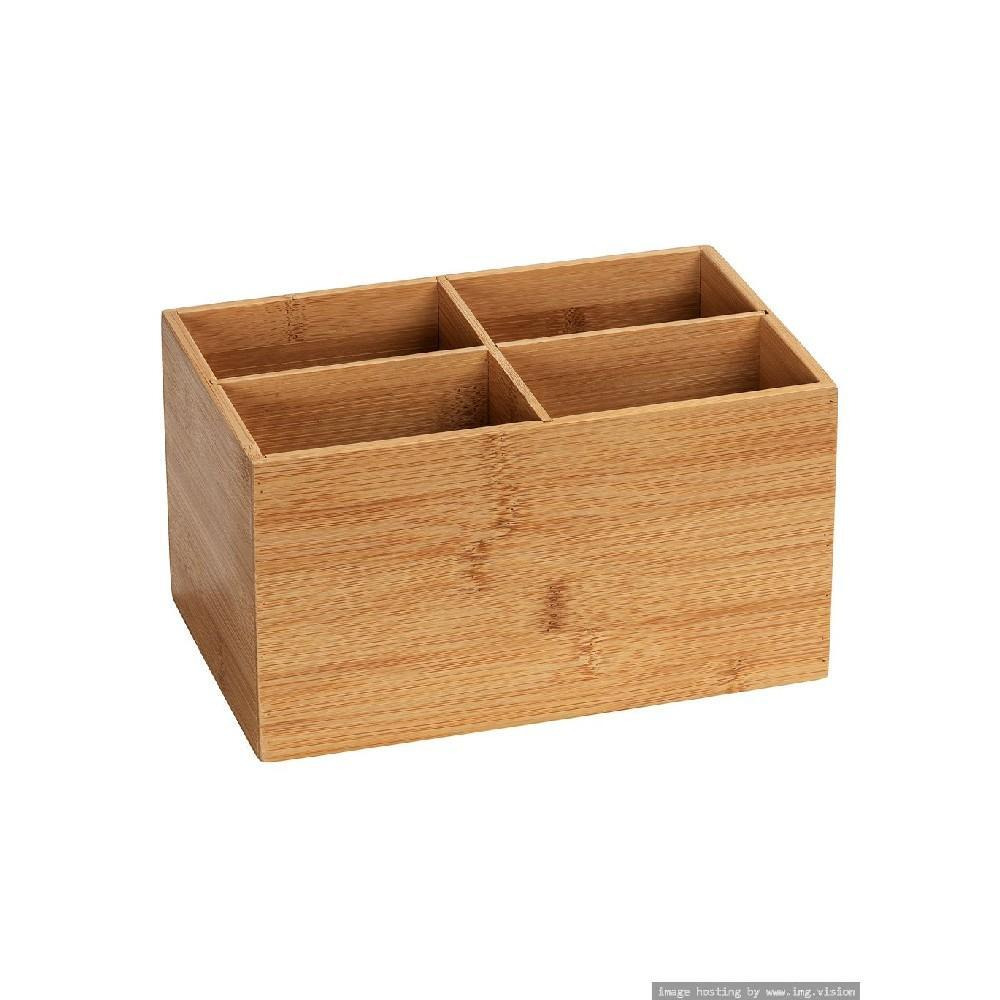 Wенко Big Bath Box С 4 ОТДЕЛЕНИЯМИ Мод. Терра Бамбук - 2