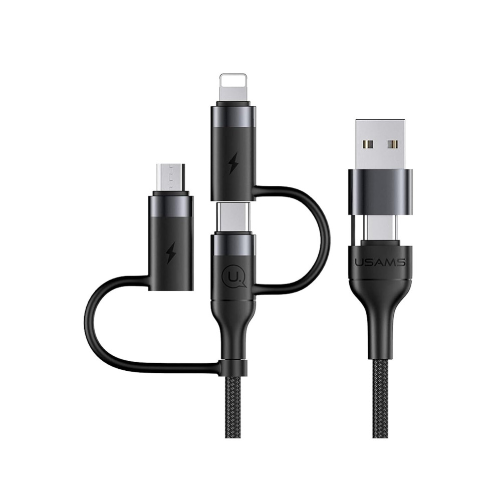 Usams Sj547 Charging Cable Usb+Type-C To Triple Head - 2