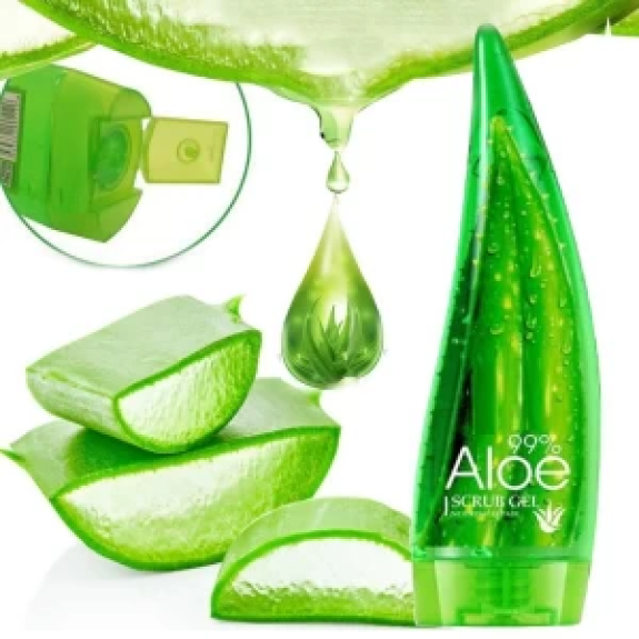 Buy ROUSHUN 99% Aloe Vera Scrub Gel  Gentle Exfoliating and Moisturizing  Gel (150ml) in Dubai, UAE | WEE (00130318)