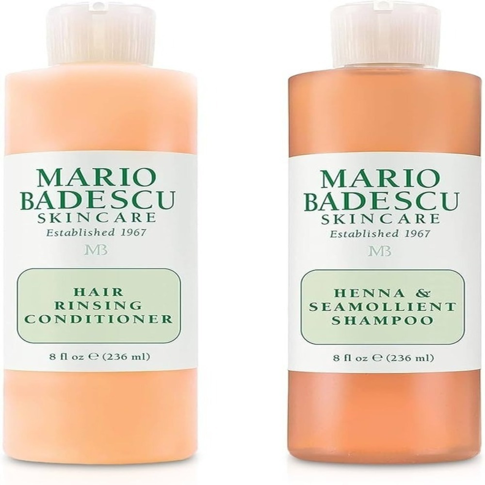 Mario Badescu Henna & Seamollient Shampoo (For All Hair Types) 236ml - 6