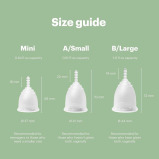 Organicup \/ Menstrual cup, Size A, For those who havent given birth lly, Award winning, Period cup - 3 miniature