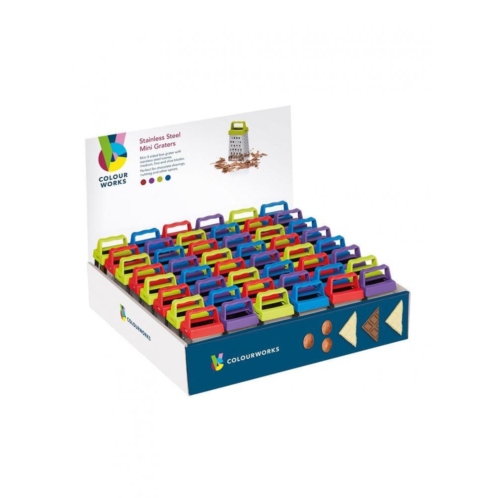 Colourworks Mini Grater, Assorted, 1 Piece - 1