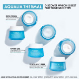 Vichy Aqualia Thermal Rich Cream for Dry Sensitive Skin 50 Ml - 6 miniature