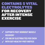 Bully Max, Recovery Support Chews, Post Workout, 300 g - 3 miniature