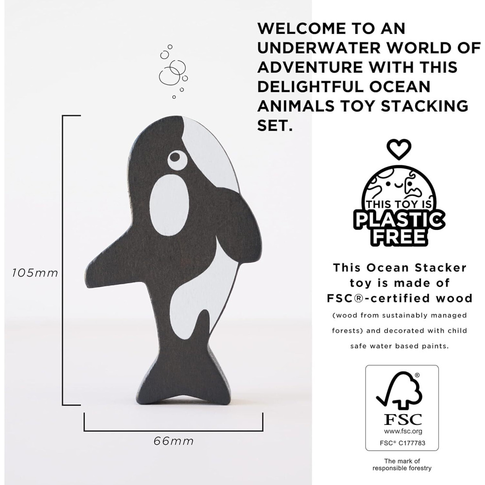 Штабелер Le Toy Van Ocean с Сумкой - 4