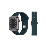Perfii Solid Silicone Replacement Band for Apple Watch 49, 45, 44, 42 mm Series Ultra 8/7/6/5/4 SE - 1 miniature