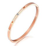 سوار لي كوبر من الستانلس ستيل والذهب الوردي للنساء - LC.B.01248.440 - 1 miniature